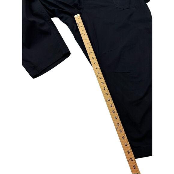 Old Navy Women's 3X Straight Comfort Waistband High Rise Black Pull-On Pants - Picture 9 of 16
